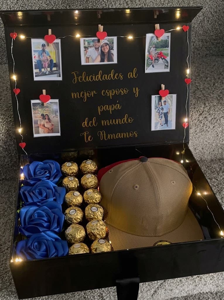 Caja pensada para sorprender. El cliente elige el estilo.